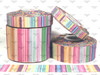 Spring Serape Ribbon, US Designer Ribbon, Double Sided Ribbon, Serape Ribbon, Rainbow Ribbon, Dog Collar Ribbon, Wholesale Ribbon, PER YARD