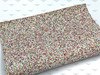 21x29cm (8.26" x 11.41"), Rainbow Glitter Synthetic Leather, Chunky Glitter Leather, Glitter Fabric Sheet, Rainbow Leather Fabric, Faux Leather Sheets, DIY Hair Bows, 1 Sheet (149)