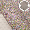 20x34cm (7.8" x 13.4"), Easter Synthetic Leather, Pastel Pink Glitter Leather, Chunky Glitter Synthetic Leather, Pastel Glitter Leather Fabric, Holiday Fabric Sheet, Faux Leather Fabric Sheet, Fabric, DIY Hair Bows, 1 Sheet (12)
