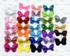 2.5", Sequin Bow Applique, Butterfly Sequin Bows, Sequin Appliques, Sequin Butterflies, Appliques, 1PC (14)