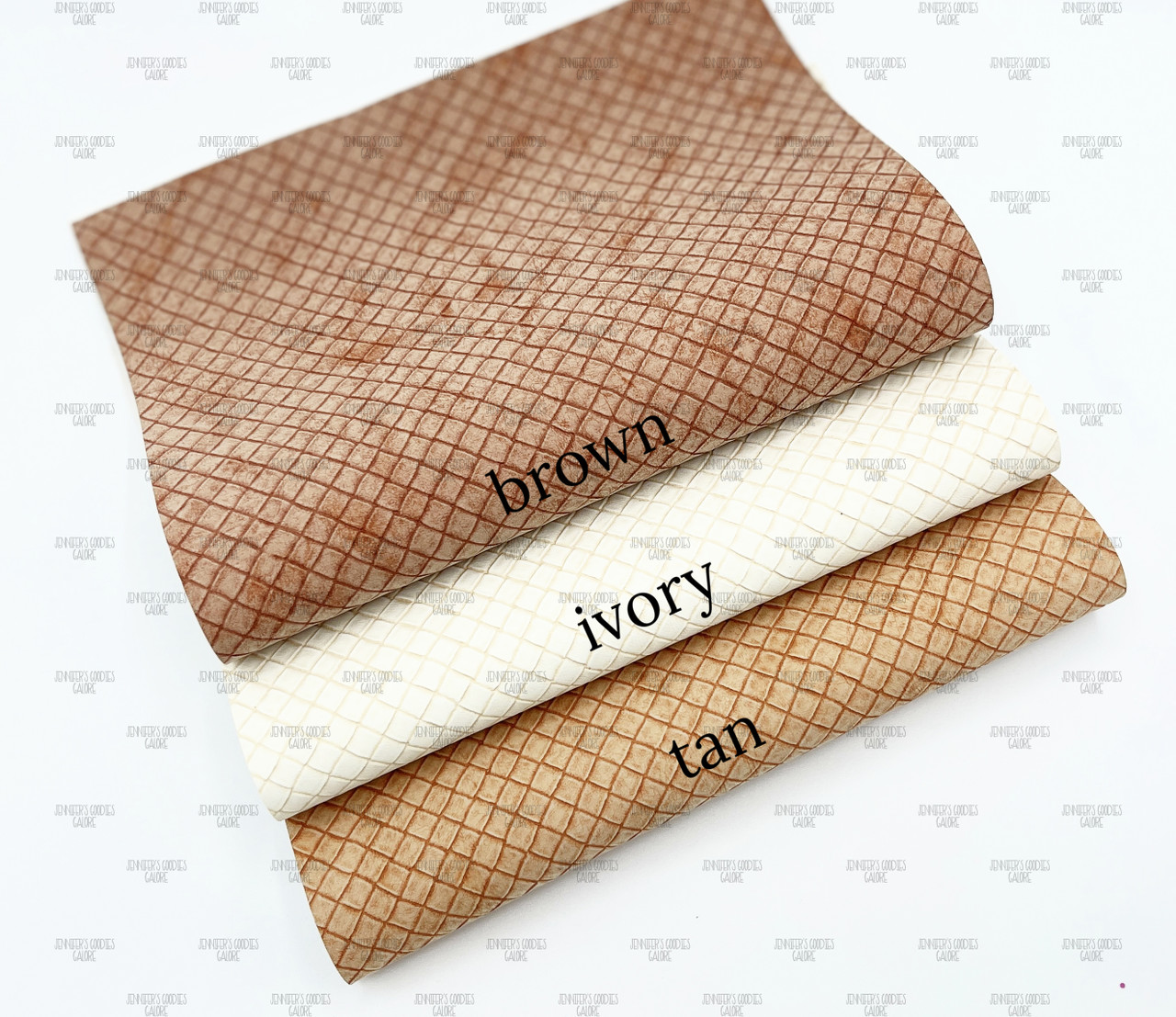 21x29cm, Waffle Textured Faux Leather, Synthetic Leather Sheets, Ice Cream  Cone Leather, Textured, Faux Leather, Synthetic Leather, 1 PC (32) -  Jennifer's Goodies Galore