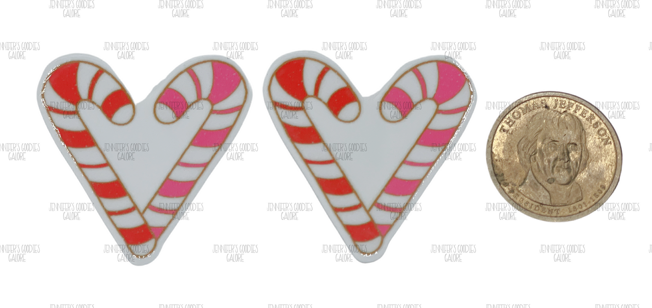 Candy Cane Resins, Planar Resins, Custom Resins, Pink and Red