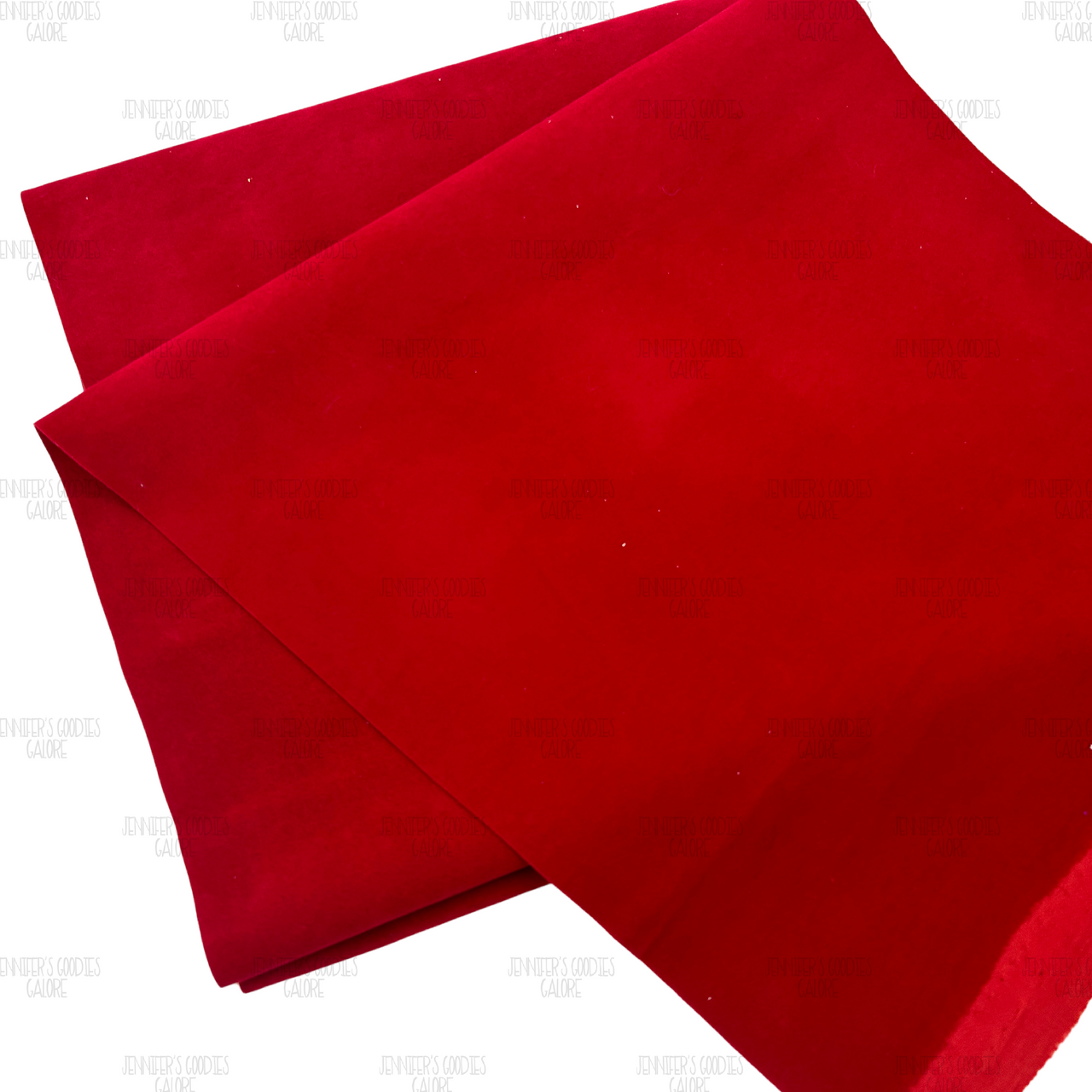 Red velvet fabric with arbitrary folds Stock Photo by ©fotofermer 6842108