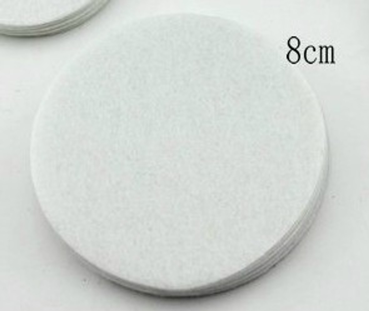 Black Felt Disks 10pc