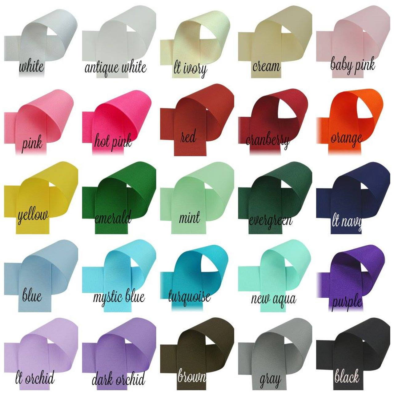 Grosgrain Ribbon Bulk