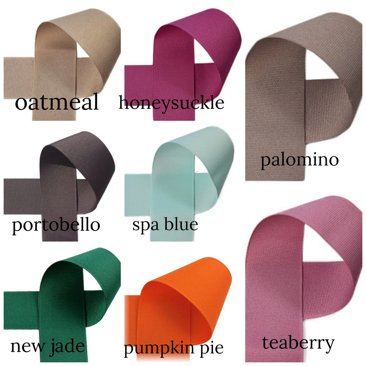 1.5", Solid Grosgrain Ribbon, Solid Ribbon, Wholesale Ribbon, Ribbon for Bows, Hair Bow Ribbon