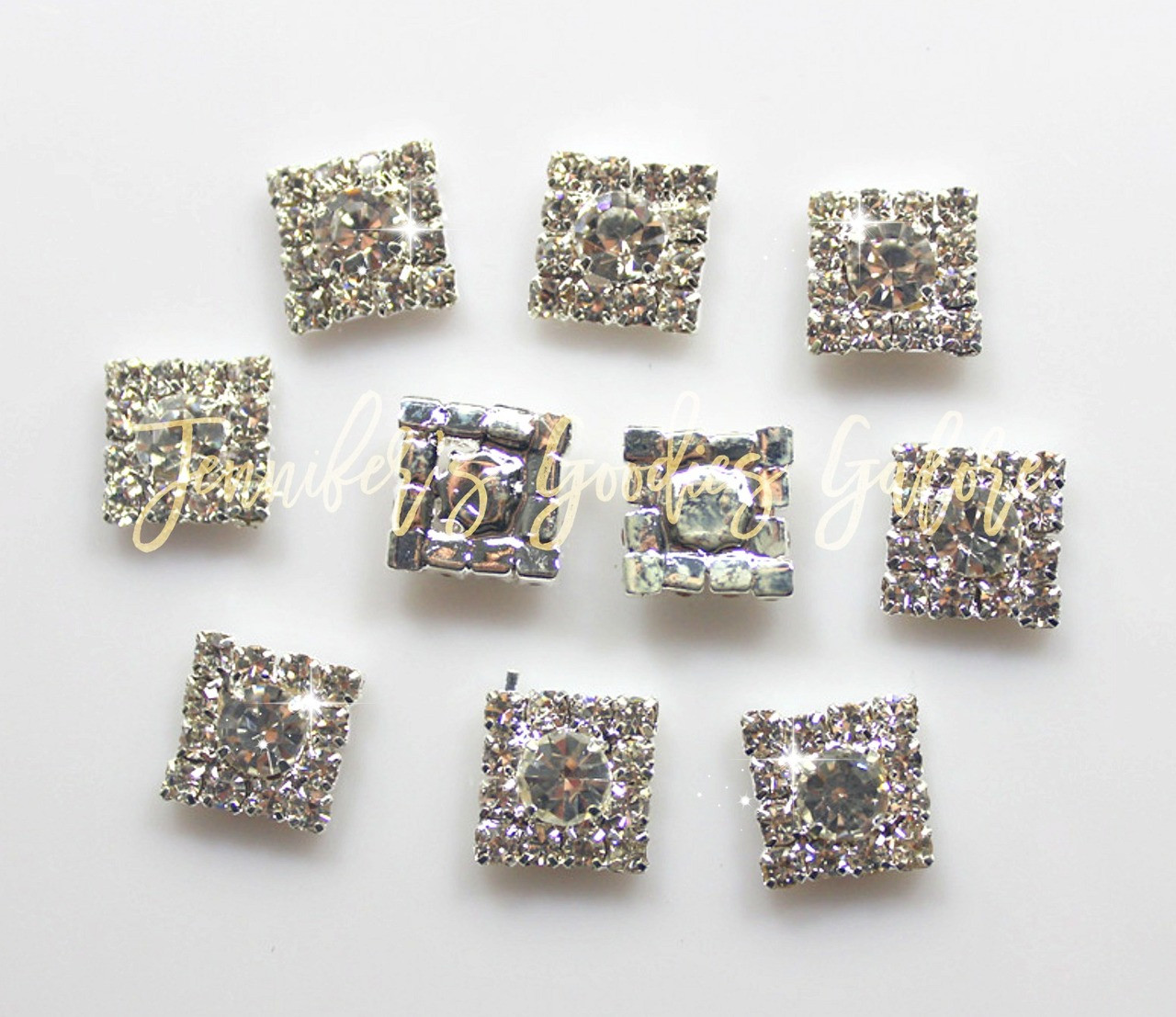 Crystal Diamante Embellishment, Flatback Embellishments Gem