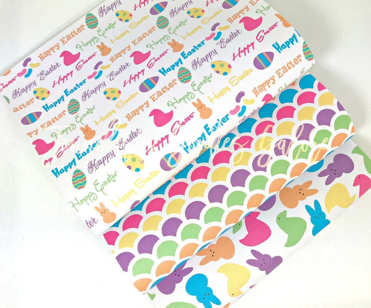 20x34cm 7 8 X 13 4 Easter Fabric Peeps Print Synthetic