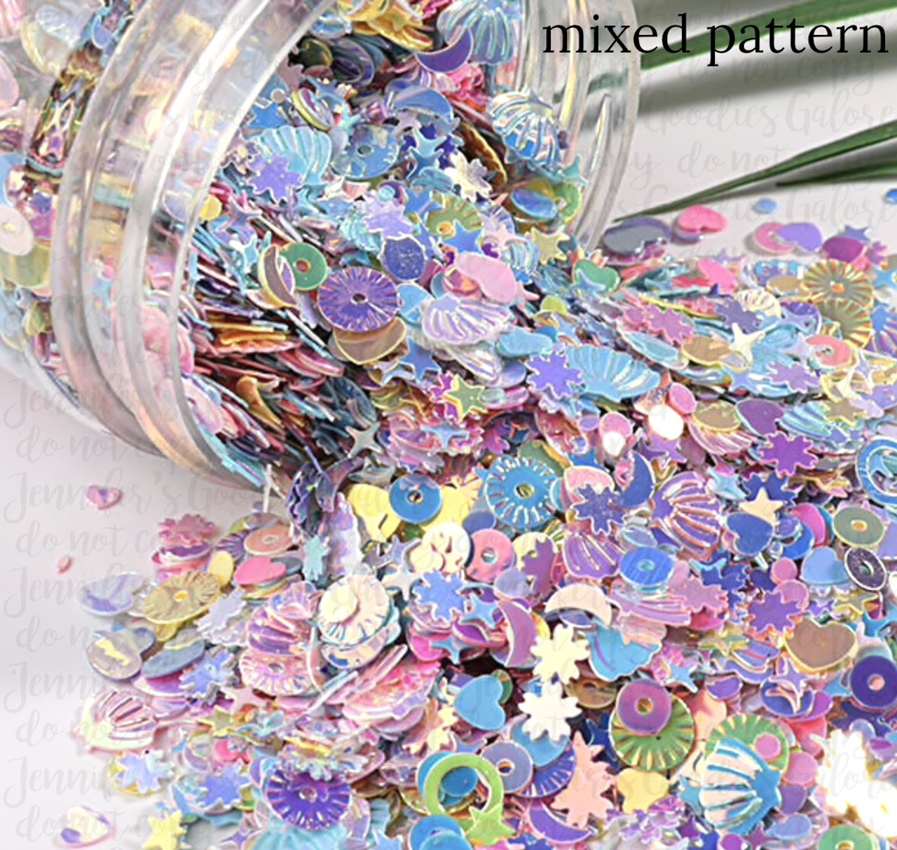 Pastel Rainbow Sequin, Mixed Sizes, Loose Sequins, Craft Sequin, Heart  Sequin,Stars, Flowers, Party Decorations, Crystal Sequin, Sequin Mix,  Confetti, 10g Pack - Jennifer's Goodies Galore