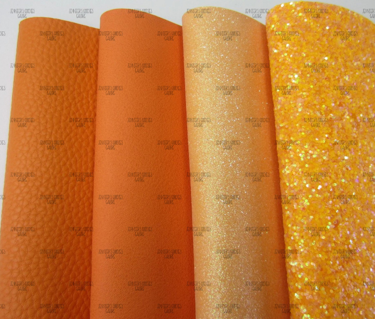 HALLOWEEN Glitter Canvas and Faux Leather Fabric Halloween 
