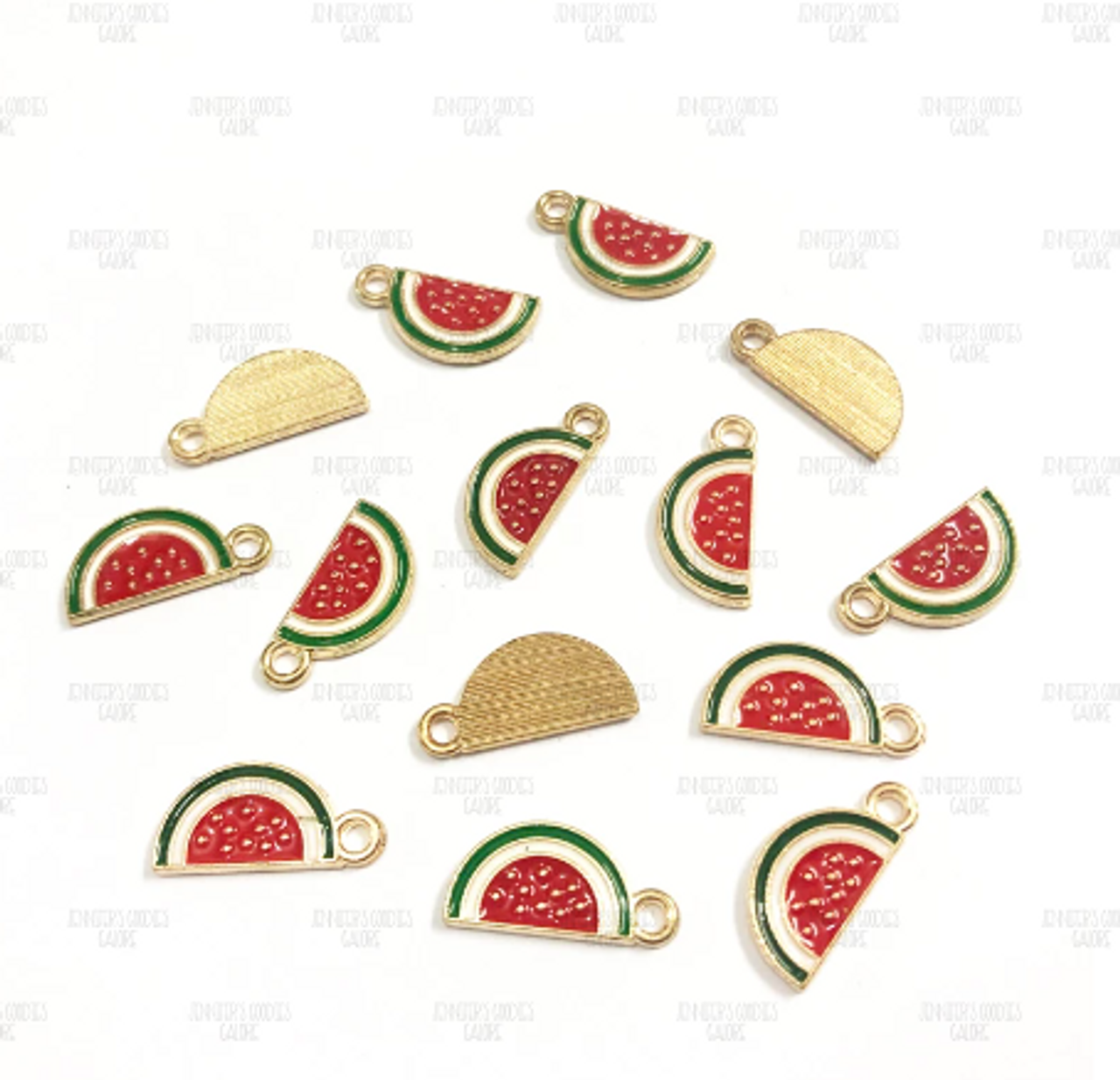 17x8mm, Watermelon Charms, Fruit Charms, Bracelet Charm, Small Charm  Pendants, Necklace Charms, Charms for Bracelets, Holiday Charms, Wholesale  Charms, 5PCS - Jennifer's Goodies Galore