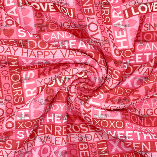 Valentine's Day Bullet Bullet Fabric - Fabric4ever