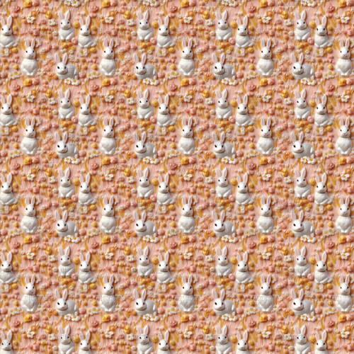 8x11", Easter Synthetic Leather, Custom Leather Sheets, White Bunny Rabbit Leather, Easter Bunny Leather Sheet, Leather for Crafts, Leather for Hair Bows, Faux Leather, Litchi, Vinyl, Glitter, Patent, DIY Hair Bows, 1 Sheet