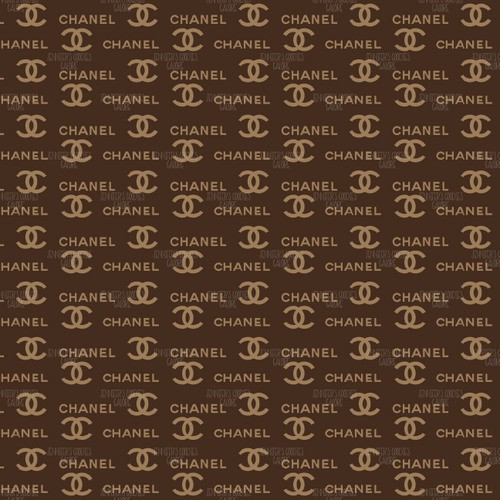 (chanel123) 9x12", Chanel Synthetic Leather, Custom Leather Sheets, Designer Brands Leather, Chanel Logo, Morocco Brown, Synthetic Leather Sheet, Faux Leather, Vinyl, Patent, Glitter, DIY Leather Hair Bows, 1 Sheet