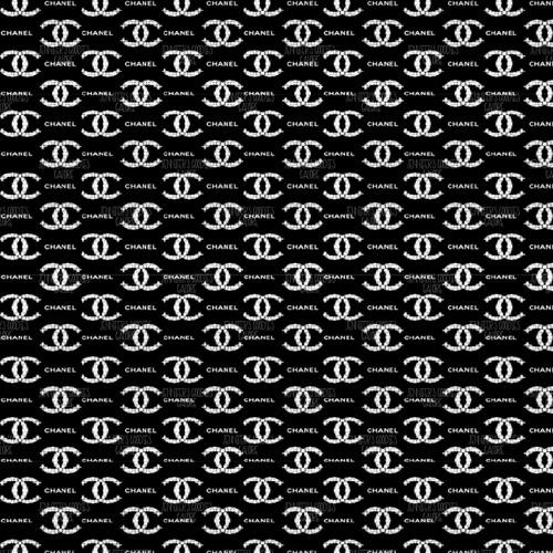 (chanel0bb4) 9x12", Chanel Synthetic Leather, Custom Leather Sheets, Designer Brands Leather, Chanel Logo, Diamond Chanel, Synthetic Leather Sheet, Faux Leather, Vinyl, Patent, Glitter, DIY Leather Hair Bows, 1 Sheet