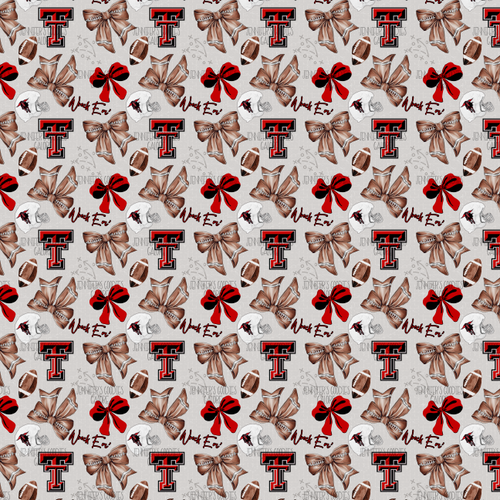 (texastechcoq) 9x12", Football Leather, Texas Tech Synthetic Leather, College Football Leather, Coquette Bows, Wreck 'Em, Sports Leather, Patent, Vinyl, Faux, Glitter, Litchi, DIY Leather Bows, Leather for Crafts, Key FOB Leather, 1 SHEET 