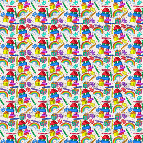 (childcare) 9x12", Child Care Leather, Custom Printed, Preschool, ABC, 123, School Leather, Glitter, Key FOB Leather, Litchi, Vinyl, Patent, Leather for Crafts, 1 SHEET