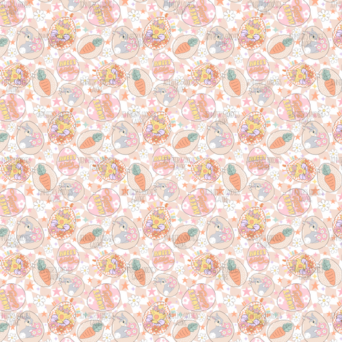 (easter8885) 9x12", Easter Synthetic Leather, Custom Leather, Easter Bunny, Hoppy Easter, Faux Leather, Litchi, Vinyl, Glitter, Patent, Key FOB Leather, Leather for Crafts, DIY Hair Bows, 1 Sheet