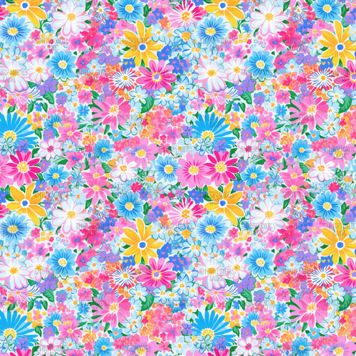 (floral311) 9x12", Floral Synthetic Leather, Custom Leather, Spring Flowers Leather, Faux Leather, Litchi, Vinyl, Glitter, Patent, Key FOB Leather, Leather for Crafts, DIY Hair Bows, 1 Sheet