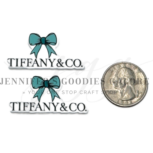 40mm, Tiffany Resins, Custom, Boujee Resins, Bow, Flat Back, Hair Bow Centers, Badge Reel Resins, Cabochons, Fashion Designer Resins, Wholesale Resins, 2PCS