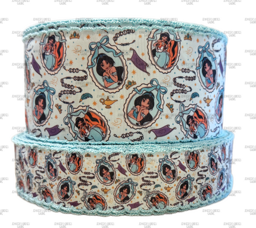 Princess Ribbon, Moonstitch Ribbon, Jasmine, WDW, Hair Bow Ribbon, Wholesale, PER YARD