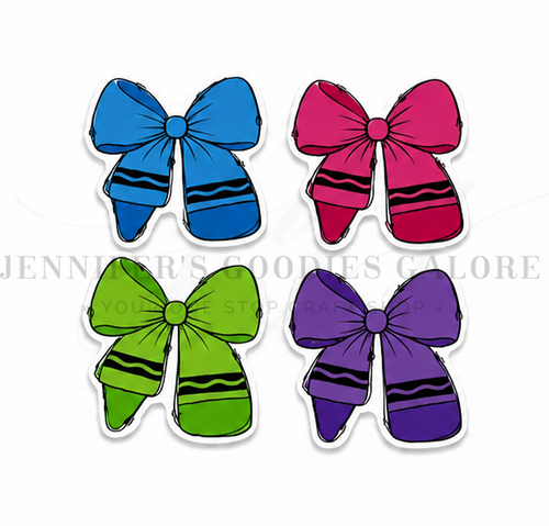 34x35mm, Back to School Resins, Coquette Bow Resins, Crayon Resins, Cabochons, Keychain Resins, Hair Bow Centers, Embellishments, Wholesale Resins, 2PCS