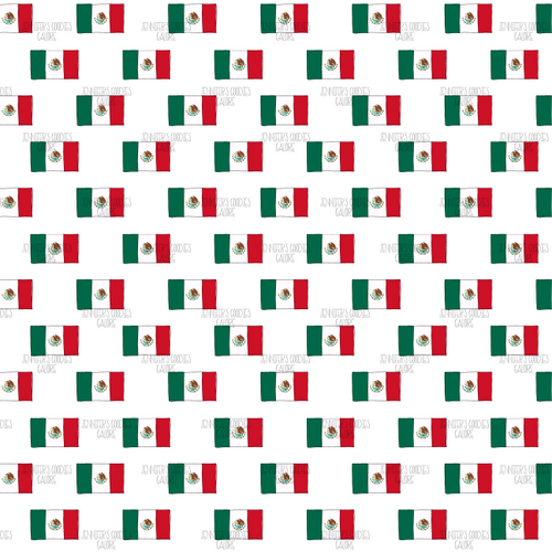 (mexicanflag) 9x12", Mexico Synthetic Leather, Custom Leather Sheets, Mexican Flag, Leather for Crafts, Synthetic Leather Sheet, Faux Leather, Vinyl, Patent, Litchi, Glitter, DIY Hair Bows, 1 Sheet