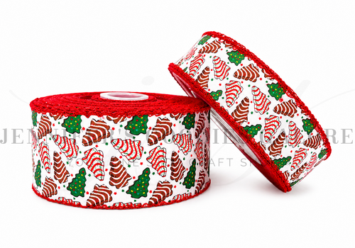 Christmas Ribbon, Moonstitch, Cupcake Ribbon, Cake Trees, Hair Bow Ribbon, Wholesale Ribbon, PER YARD