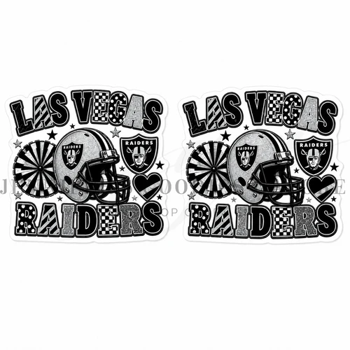 40mm, Football Resins, Planar Resins, Las Vegas, Raiders, Flat Backs, Embellishments, Badge Reel Resins, Hair Bow Centers, Cabochons, Wholesale Resins, 2PCS