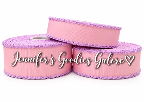 Valentine's Day Ribbon, Moonstitch, Light Orchid Moonstitch, Pearl Pink Ribbon, Holiday Ribbon, Hair Bow Ribbon, Wholesale Ribbon, PER YARD