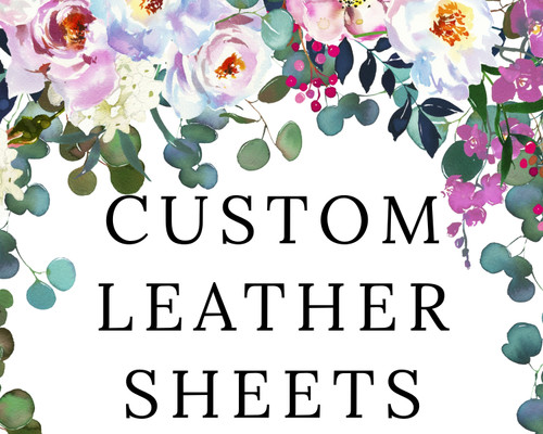 Custom Leather Sheets - I will email you the finished design for approval. If you have not approved the images after 5 days I will cancel and refund your order Custom Leather Sheets - I will email you the finished design for approval. If you have not approved the images after 5 days I will cancel and refund your order
