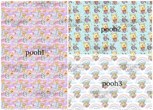 Winnie The Pooh Seamless Pattern, Classic Winnie the Pooh Seamless