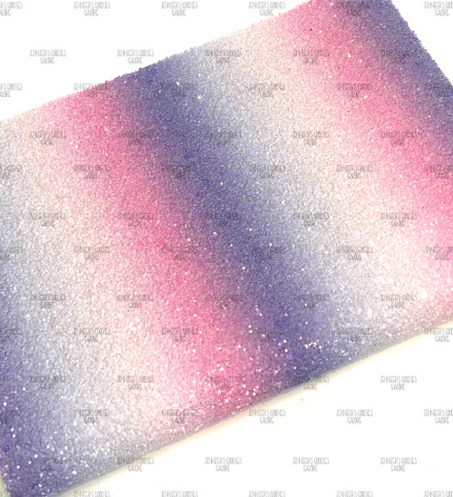 21x29cm, Chunky Glitter Fabric, Glitter Synthetic Leather, Glitter Canvas Sheets, Valentine Leather Fabric, Pink and Lavender Chunky Leather, Holiday Leather Sheet, DIY Hair Bows, 1 PIECE (38)