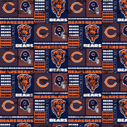 Chicago Bears Color Bling Emblem