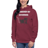Powered by Zoomies – Light Grey Logo – Border Collie – Unisex Hoodie