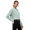 Women's Neon Shoot Day – Cocker Spaniel Crop Sweatshirt