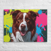 Boldly Brilliant – Border Collie Landscape Art