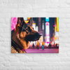 NYC's Finest – German Shepherd Art Canvas