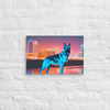 Miami Guardian – German Shepherd Luxury Canvas