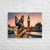 London's Finest – German Shepherd Premium Canvas