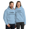 Caution: Planning – Border Collie Unisex Hoodie