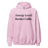 Energy Level: Border Collie – Unisex Hoodie
