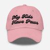 My Kids Have Paws – Embroidered Dog-Lover’s Cap