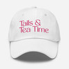 Tails & Tea Time – Embroidered Cap for Dog Lovers