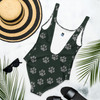 Women’s CoastBound One-Piece Swimsuit – Forest Sync Series