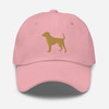Embroidered Labrador cap for dog lovers seeking a clean design without slogans