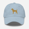Dog Base ball Cap Labrador Retriever embroidered Labrador cap fo sunny days and dog walks