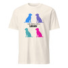 Life’s Better with Labs unisex T-shirt by K9AT, soft ring-spun cotton, classic fit