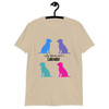 Wag Co. unisex T-shirt with Life’s Better with Labs design for Labrador lovers
