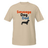 Sausage Dog Dad Everyday – Dachshund – WAG Co. Unisex T-Shirt